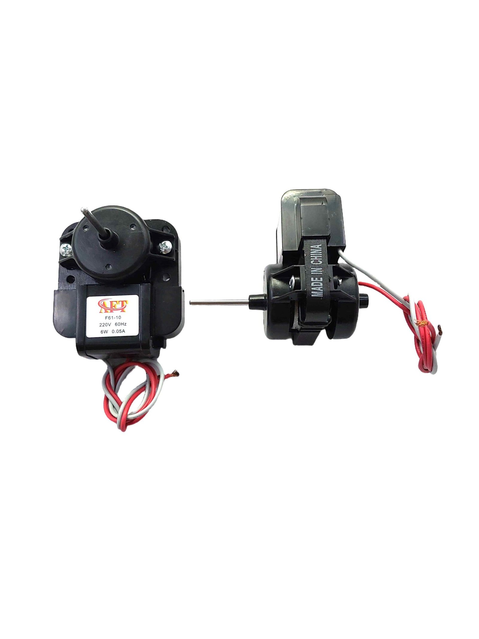 AFTC-HBRM-012 112 REF.MOTOR HASS BLACK F61-10 220V 6W F61-10. 6W. 220V. REF. Evaporator Fan Motor : AFTC-HBRM-012 - Image 1