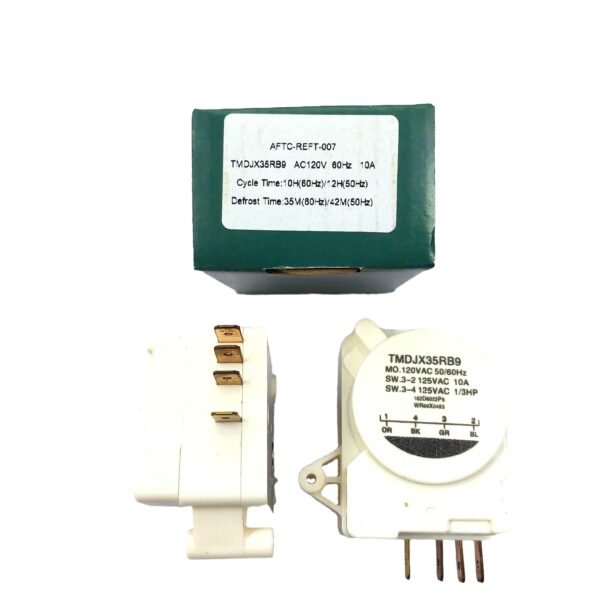 TMDJX35RB9 Whirlpool, Kenmore, and Roper refrigerators. 120V.  REF. TIMER : AFTC-REFT-007