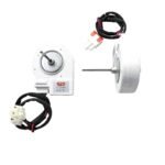 ZW-58. 12V DC. 3W. LONG SHAFT. Refrigerator DC Fan Motor : AFTC-RM-012