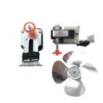 PSC4W Shaded Pole Motor.27W.220V. refrigerator fan motor : AFTC-RM3W-061