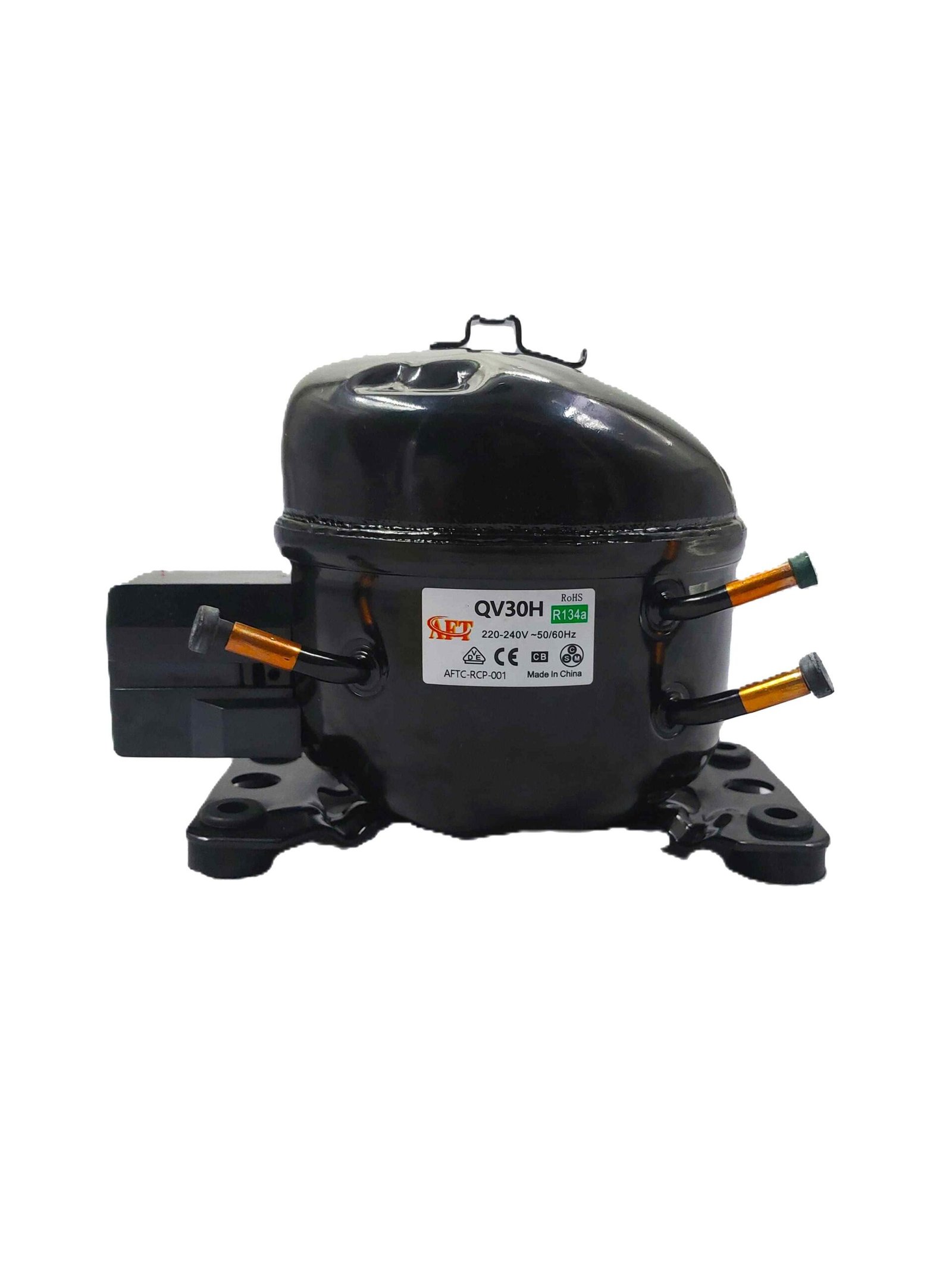 AFTC-RCP-001 QV30H 1-10HP,R134 220V,50-60HZ QD30H, 1/10 HP, R134a, Refrigeration Compressor : AFTC-RCP-001 - Image 1