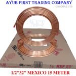 1/2''32'' -inch Mexico Soft Copper Refrigeration Tubing Coil