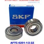 SKF Deep Groove Ball Bearing:AFTC-6201-1/2-2Z