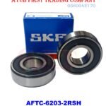 SKF Deep Groove Ball Bearing:AFTC-6203-2RSH