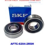 SKF Deep Groove Ball Bearing:AFTC-6204-2RSH