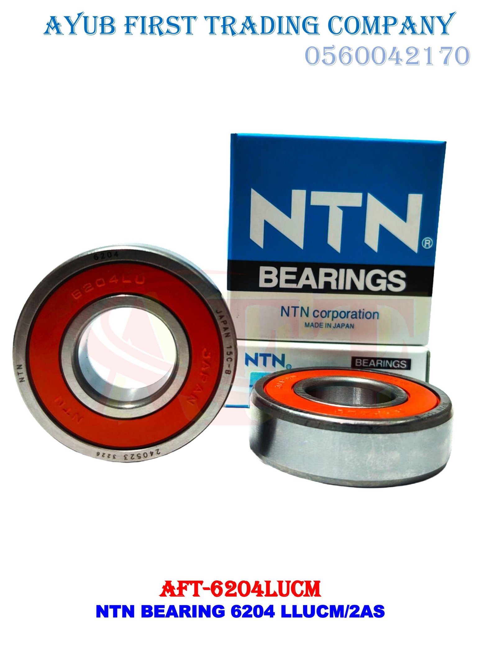 AFT-6204LUCM 6204 NTN Bearing ZZCM/2AS - Image 1