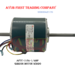 1/4 HP. 1140 RPM / 3SPD (3 Speeds) Gibson Double-Shaft Window Air Conditioner Fan Motor : AFTC-1184
