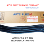 5/8 inch AFTC FLEX Rubber Insulation Pipes : AFTC-5/8 X 3/8 THK