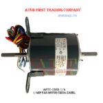 1/4 HP. 1125 RPM / 3SPD (3 Speeds). Zamil Window Air Conditioner Fan Motor : AFTC-738S