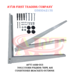 500 mm x 550 mm folding-type air conditioner mounting bracket kit : AFTC-AHB-003