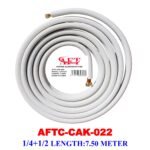 1/4''+1/2'' 7.50 Meters Copper Aluminum Tube Installation Kit : AFTC-CAK-022