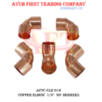 7/8 inch 90-degree copper elbow : AFTC-CLR-016