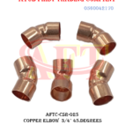 3/4 inch 45-degree copper elbow fitting : AFTC-CST-025