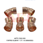 7/8 inch 45-degree copper elbow : AFTC-CSR-026