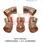 1-3/8 inch 45-degree copper elbow : AFTC-CSR-028
