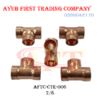 7/8 inch copper tee : AFTC-CTE-006