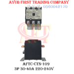 3P,30 FLA/40A Max 220V - 240V AC CONTACTOR : AFTC-CTN-109