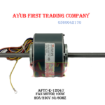 100 W.1050/1200 RPM Double-Shaft Window Air Conditioner Fan Motor : AFTC-E-12047