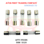 AFTC-FEUDS 3MM 3X20 GLASS FUSE