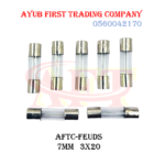 AFTC-FEUDS 7MM 3X20 GLASS FUSE