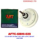 HAIRE SQUARE LONG SHAFT W/M GEAR BOX : AFTC-GBHI-020