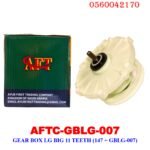 11 Teeth spline LG (Big size) Washing Machine Gear Box Brand Compatibility: LG (Big size) : AFTC-GBLG-007