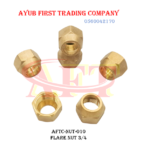 3/4″ Brass Flare Nut : AFTC-NUT-010