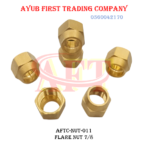 7/8" Brass Flare Nut : AFTC-NUT-011