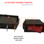 Black Housing Red Rocker Switch: AFTC-RS-007