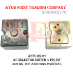 4-Pin AC Rotary Selector Switch : AFTC-RS-27