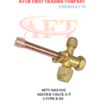 3/8 inch S-Type R-22 Split Air Conditioner Service Valve : AFTC-SAS-002