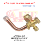 1/2 inch L-Type R-410A ervice Valve : AFTC-SAS-018