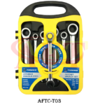 RETCHET RENCH SET 8MM TO 19MM : AFTC-T03