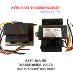 TRANSFORMER 100VA 120/208/240V-24V 60HZ SET: AFTC-TRA-55