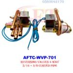 REVERSING VALVES 4-WAY 5/16 + 3/8 CURVED PIPE SET: AFTC-WVP-701