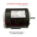3/4 HP 1425 / 1725 RPM AC Cooler Fan Motor : AFTC-YDK 160-550-4A2