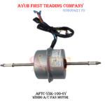 100 Watts.850–950 RPM.Window A/C Fan Motor : AFTC-YSK-100-6Y