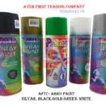 BLACK,GOLD,GREEN, WHITE SET: AFTC- ABRO PAINT SILVAR