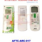 KT-2012 E UNIVERSEL AC REMOTE : AFTC-ARC-017