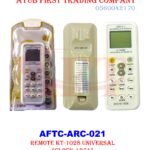 KT-1028 UNIVERSAL AC REMOTE : AFTC-ARC-021