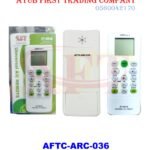 KT-6018 UNIVERSAL AC REMOTE : AFTC-ARC-036