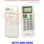 CONTROL UNIVERSAL GENERAL AC REMOTE : AFTC-ARC-039