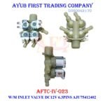 6.3 Pin Washing Machine Inlet Valve : AFTC-IV-023