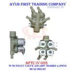  4-Way 6.3 Pins Water Inlet Valve : AFTC-IV-028