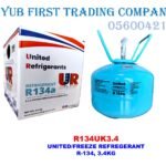 UNITED/FREEZE REFRIGERANT R-134, 3.4KG