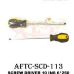 250 mm (10 inches) 6 mm Phillips ("Plus Head") : AFTC-SCD-113