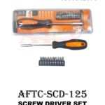 Multi-Bit Screwdriver Set : AFTC-SCD-125
