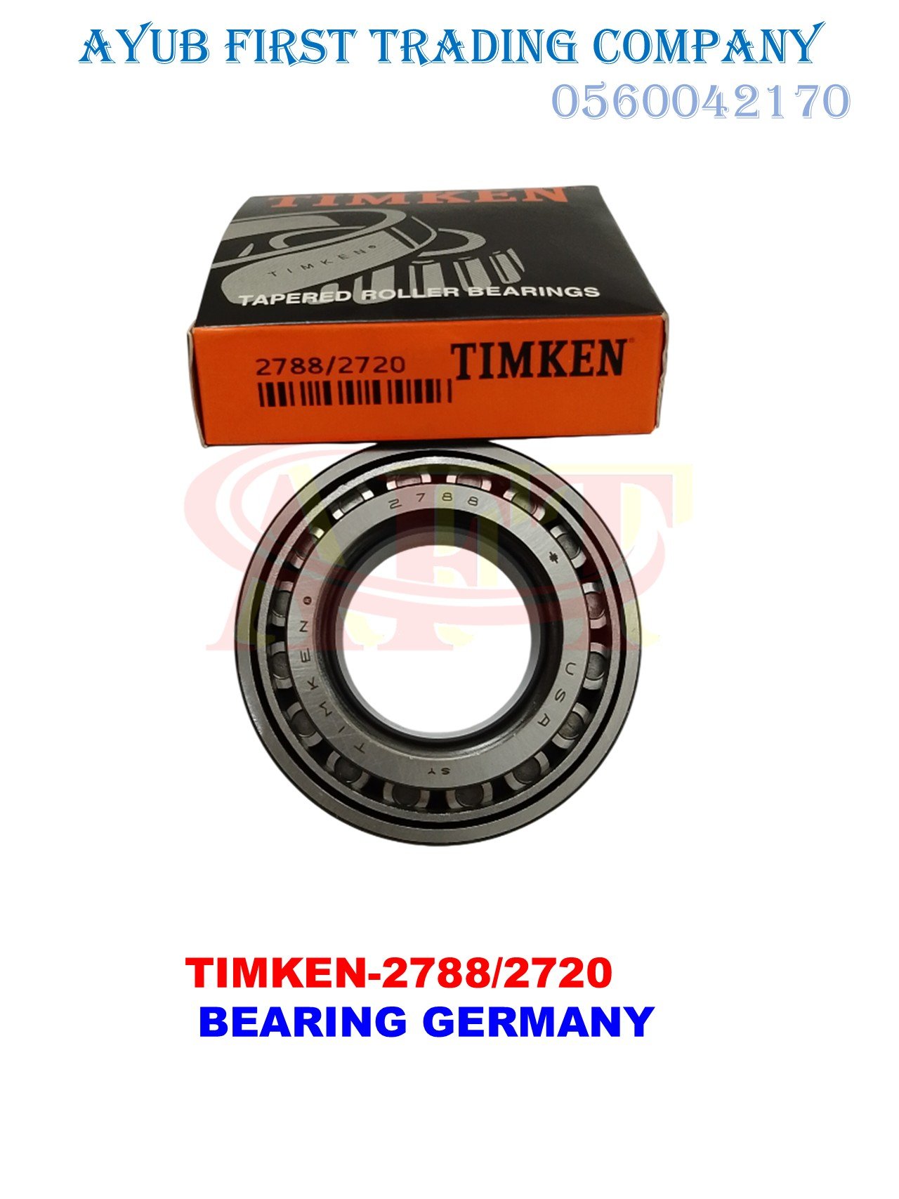 Slide25 Single-Row Imperial Tapered Roller Bearing: TIMKEN-2788/2720 - Image 1