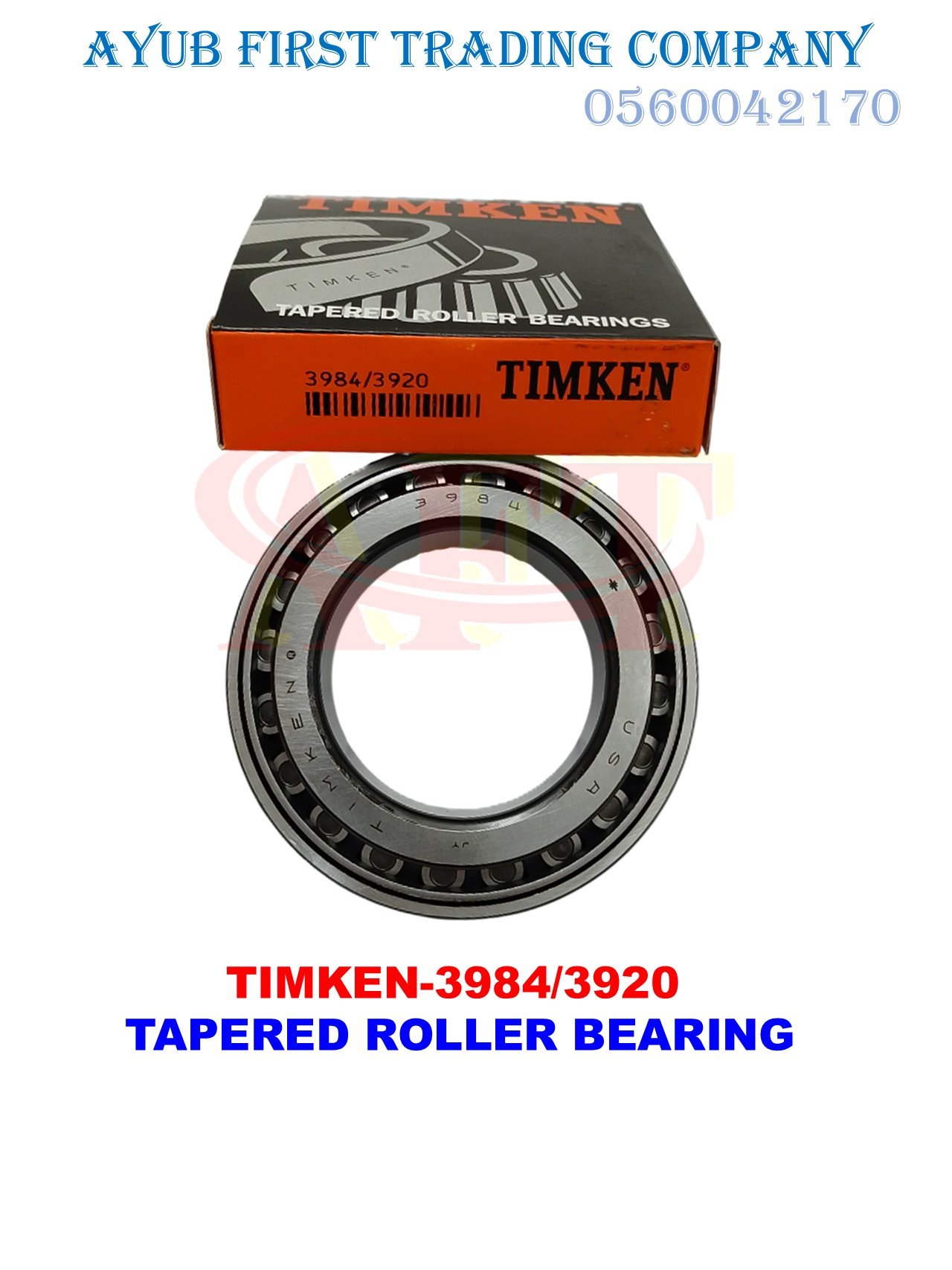 Slide28 Single-Row Imperial Tapered Roller Bearing: TIMKEN-3984/3920 - Image 1